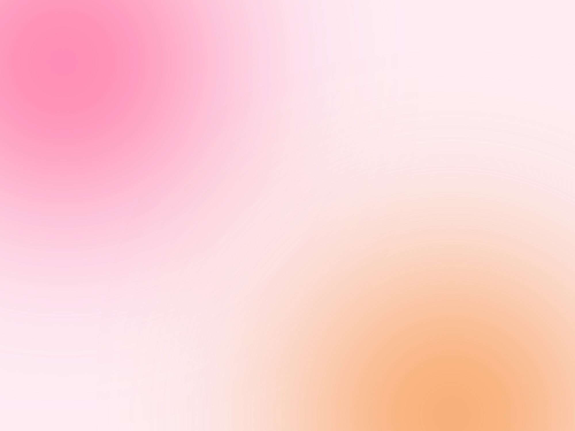Pink Orange Liquid Blur Gradient Background